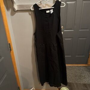 White Stag Black Midi Dress